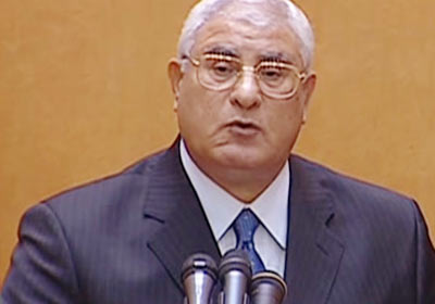المستشار عدلى منصور