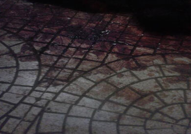 آثار الحادث الإرهابي أمام كنيسة العذراء بالوراق - تصوير أحمد خير