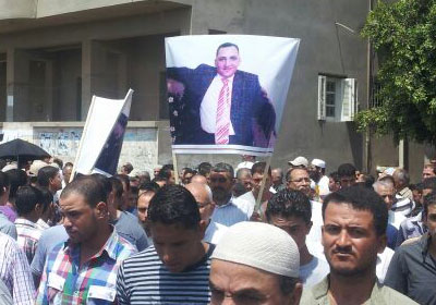 احمد محمود احد المفقودين في الحادث