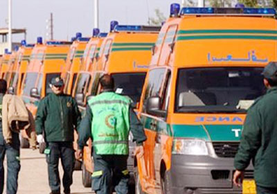 العاملون بهيئة الإسعاف المصرية، نظموا، أمس، وقفة احتجاجية رمزية، أمام مقر الهيئة بشارع البحر الأعظم بالجيزة
