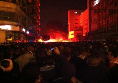 شارع محمد محمود بميدان التحرير