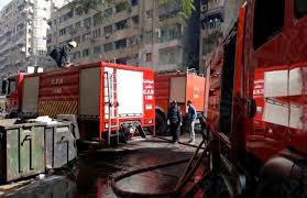 ماس كهربائي يتسبب في حريق بمصنع ورق في مدينة 6 أكتوبر