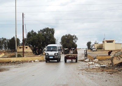 أرض الضبعة بعد سرقتها