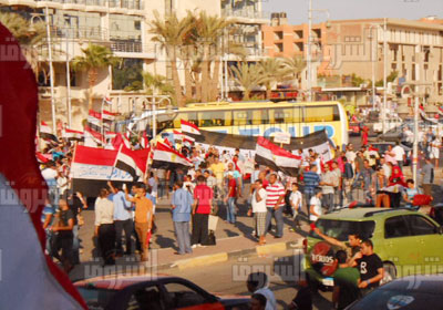 الغردقة تنتفض ضد مرسي - تصوير : كمال الجزيري