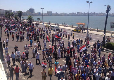 مظاهرات الإخوان لتأييد مرسي - أرشيفية