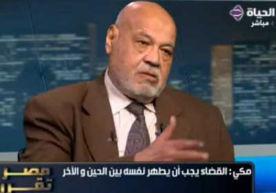 المستشار أحمد مكي- نائب رئيس محكمة النقض الأسبق