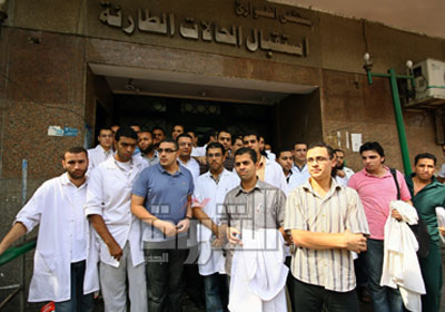 إضراب الأطباء