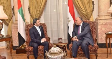بدء لقاء ثنائي بين وزير الخارجية ونظيره الإماراتي
