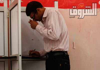 جانب من أجواء اليوم الثاني لجولة الإعادة في انتخابات رئاسة الجمهورية - تصوير: كريم عبد الكريم