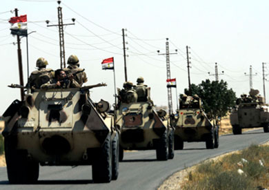 انتشار للقوات المسلحة بشمال سيناء