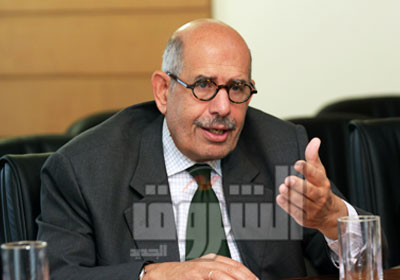 محمد البرادعي رئيس حزب الدستور