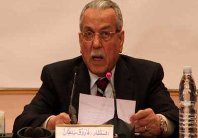 المستشار فاروق سلطان- رئيس اللجنة العليا لانتخابات الرئاسة المصرية