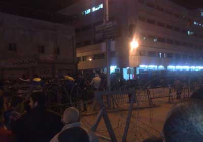 لقطة أرشيفية لأحداث السويس الأخيرة