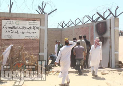 احدي محطات خط الغاز التي تعرضت للتفجير    (خاص الشروق)