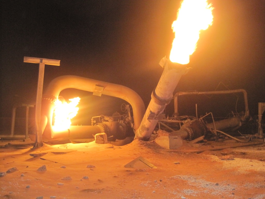ضربات الملثم ألغت اتفاقية تصدير الغاز - خاص الشروق