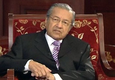 رئيس الوزراء الماليزي الأسبق، مهاتير محمد