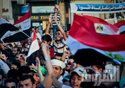 أنصار مرسى رحبوا بعودة مجلس الشعب وخصومه عارضوها تصوير  روجيه أنيس