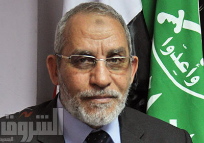محمد بديع المرشد العام للإخوان المسلمين