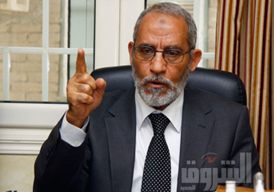 محمد بديع المرشد العام للإخوان المسلمين