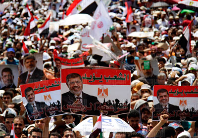 مظاهرات مؤيدة لمرسي