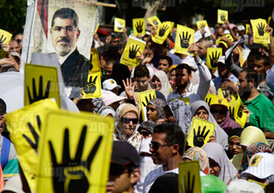 مظاهرات الإخوان لدعم الرئيس المعزول محمد مرسي - تصوير: أحمد عبد اللطيف
