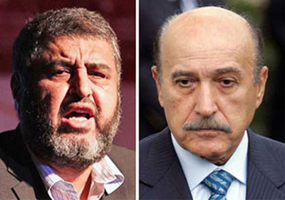 اللواء عمر سليمان والمهندس خيرت الشاطر