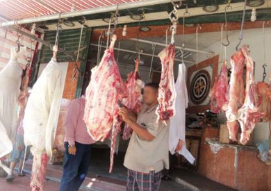 شوادر لبيع اللحوم بـ59 جنيه لمواجهه غلاء الأسعار