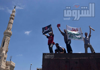 المعارضة فى المحافظات تطالب الرئيس بالرحيل - تصوير : اميرة مرتضى