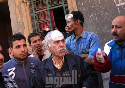 المواطنون لجأوا إلى الأقنعة لحماية أنفسهم من الغازات- تصوير : إيمان هلال