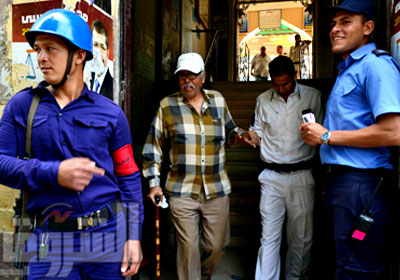 انتخابات الإسكندرية تمت تحت حماية القوات البحرية تصوير أميرة مرتضى
