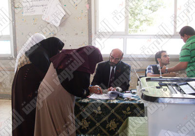 تصوير أحمد سباق، الناخبون بمطروح يدلون بأصواتهم في الانتخابات الرئاسية