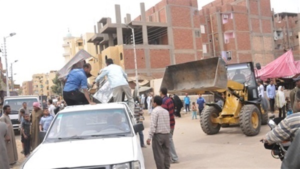 تحرير 37 محضر إشغال ونظافة بالمنيا