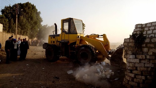 إزالة 829 حالة إشغالات