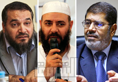 محمد مرسى صفوت عبد الغنى طارق الزمر