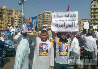 مؤيدو حازم أبو إسماعيل - تصوير معتز نادي