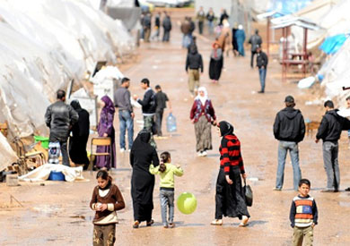 لاجئين سوريين - ارشيفية