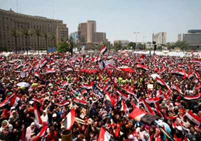 مظاهرات حاشدة في التحرير - أرشيفية
