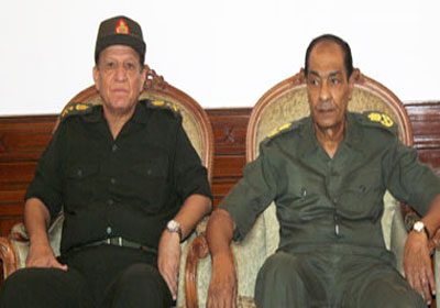 المشير حسين طنطاوي والفريق سامي عنان