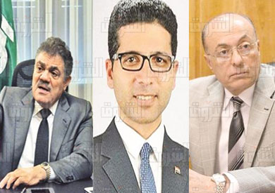 سامح سيف اليزل والسيد البدوي وهيثم الحريري