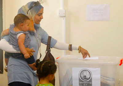أرشيفية _ إحدى لجان انتخابات الرئاسة
