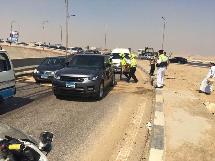 مدير الإدارة العامة للمرور يتفقد الخدمات بالطريق الدائري