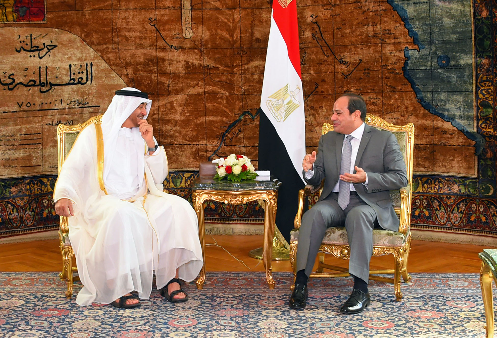اليوم.. الرئيس السيسي يستقبل ولي عهد أبو ظبي