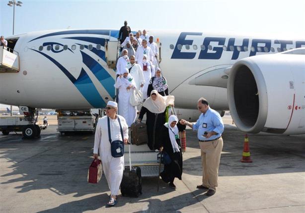 «مصر للطيران» تسير 19 رحلة لنقل 4500 حاج اليوم