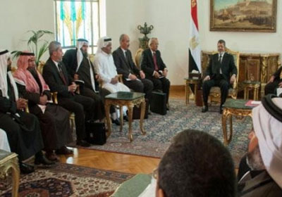 اجتماع لشيوخ قبائل سيناء مع الرئيس مرسي