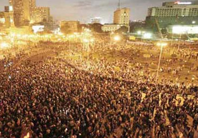 الثورة بالقاهرة