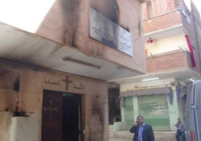 أمن القليوبية يسيطر على أحداث الخصوص ويكثف قواته بمحيط كنيسة مارى جرجس