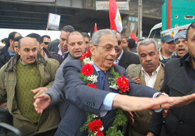 عمرو موسى في القليوبية - أرشيفية