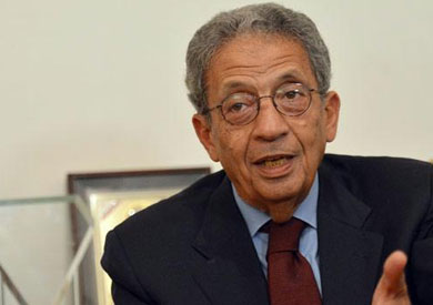 عمرو موسى المرشح الرئاسي السابق رئيس لجنة الخمسين