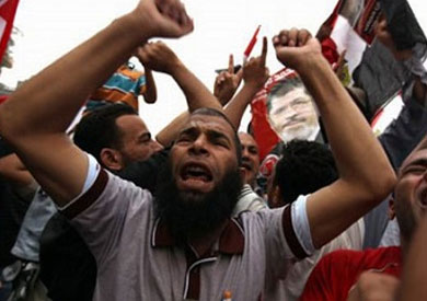 مسيرة لمؤيدي مرسى بالإسكندرية