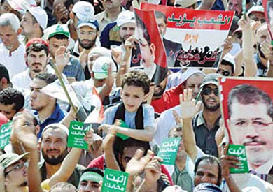 اطفال في اعتصام رابعة العدوية